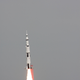Illustration for article titled Shots of the 36-Foot Saturn V Model Launch: Thats a Big Rocket